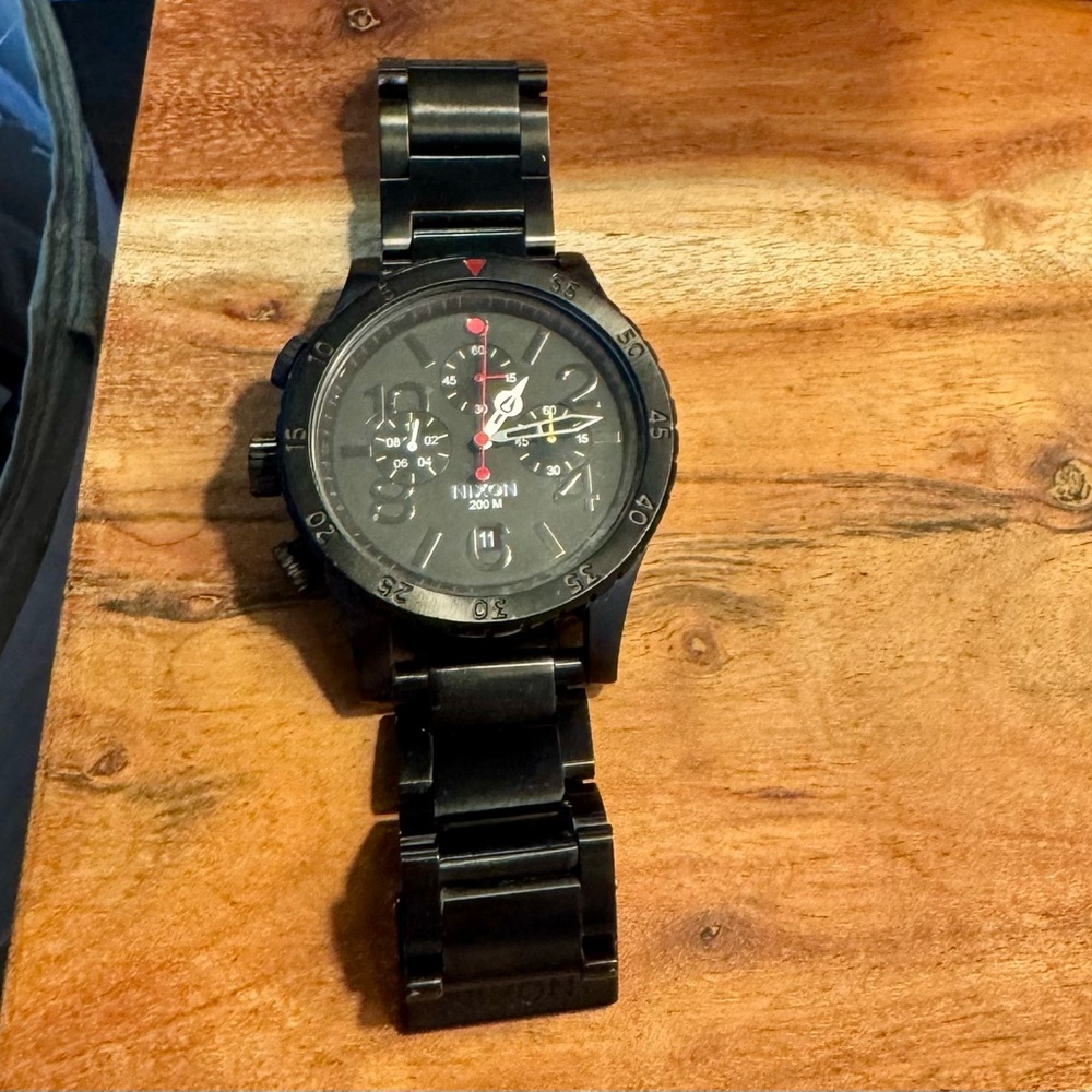 Nixon keep it fresh the 48-20 chrono 200m stainless steel japan movement 13C - Picture 3 of 7